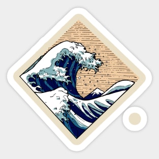 Kanagawa Wave Sticker